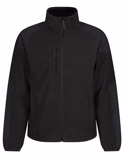 Regatta Professional Wasserabweisendes Mikrofleece mit Ripstop-Einsätzen, Black/Black S, RG615