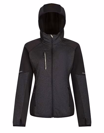 Regatta Professional Giacca in Pile ibrida con protezione RFID da Donna, Grey Marl/Black 36 (10), RG621