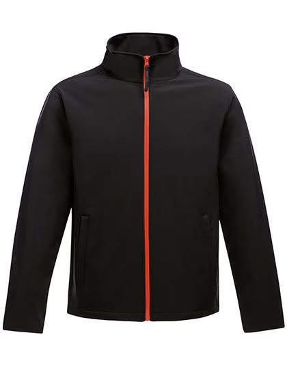 Regatta Professional Printable Softshell Jacket Ablaze 2-Layer, Black/Classic Red M, RG628
