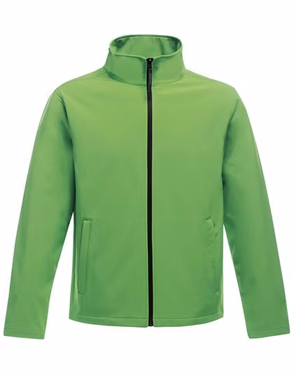 Regatta Professional Bedruckbare Softshell-Jacke Ablaze 2-lagig, Extreme Green/Black L, RG628