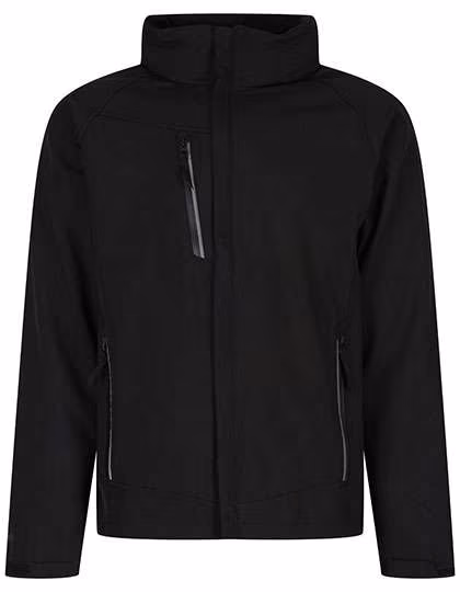 Regatta Professional Giacca Softshell Apex con Cappuccio, Black S, RG670