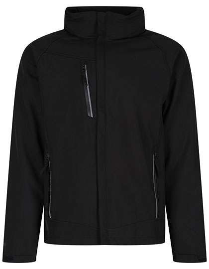 Regatta Professional Apex Softshell-Jacke mit Kapuze, Black S, RG670