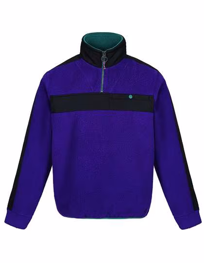 Regatta Professional Borg-Fleece Pullover mit Brusttasche, Juniper/Black S, RG6710