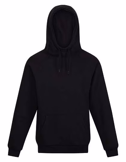 Regatta Professional Felpa con cappuccio in Cotone Biologico-Poliestere con Cappuccio, Black XS, RG684