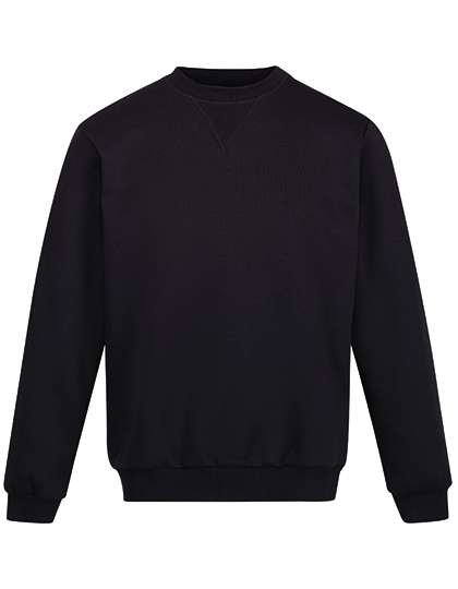 Regatta Professional Pro Crew Neck Sweat aus Bio-Baumwolle, Black XS, RG6860