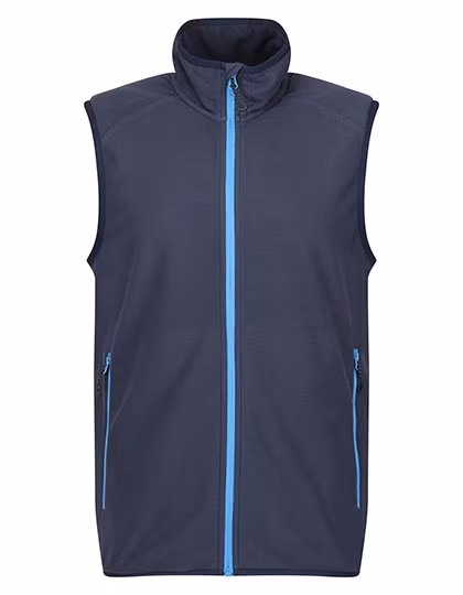 Regatta Professional Fleece Bodywarmer mit Stretch-Einfassungen, Navy/French Blue S, RG695