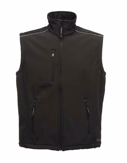 Regatta Professional Gilet softshell avec empiècements Durazone, Black S, RG813