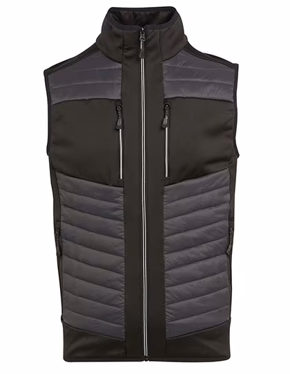 Regatta Professional E-volve Thermal Hybrid Vest with Pockets, Ash (Heather)/Black XS, RG905