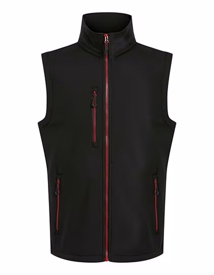 Regatta Professional Bodywarmer Softshell 2-Layer con fodera in Pile, Navy/French Blue L, RG915