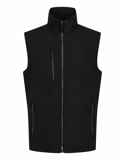 Regatta Professional Bodywarmer softshell 2 couches avec doublure polaire, Black/Seal Grey XXL, RG915