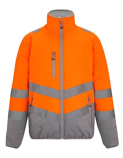 Hi-Vis 2-Tone Thermal Baffle Jacket