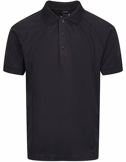 Regatta Professional Coolweave Polo with Moisture-Wicking Fabric, Black XS, RGH147