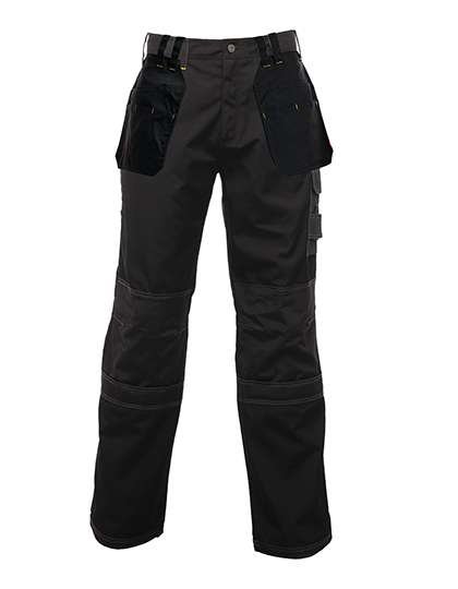 Regatta Professional Robuste Cargohose mit Holstertaschen, Black 28/29, RGH335