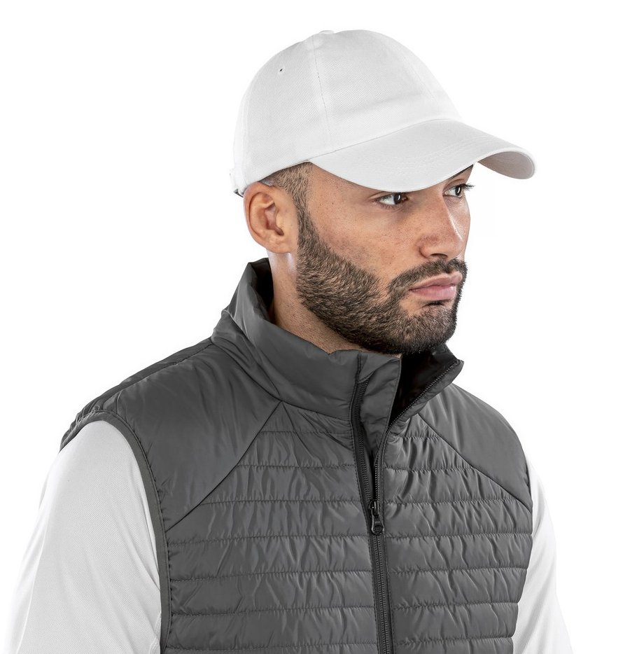 Result Headwear Heavy Cotton Drill Pro Style Cap, Black One Size, RH10