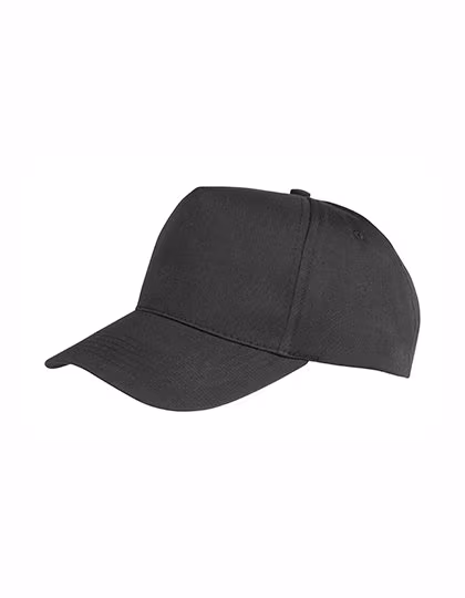 Result Headwear Junior Boston Cap with Velcro Closure, Red One Size, RH84J