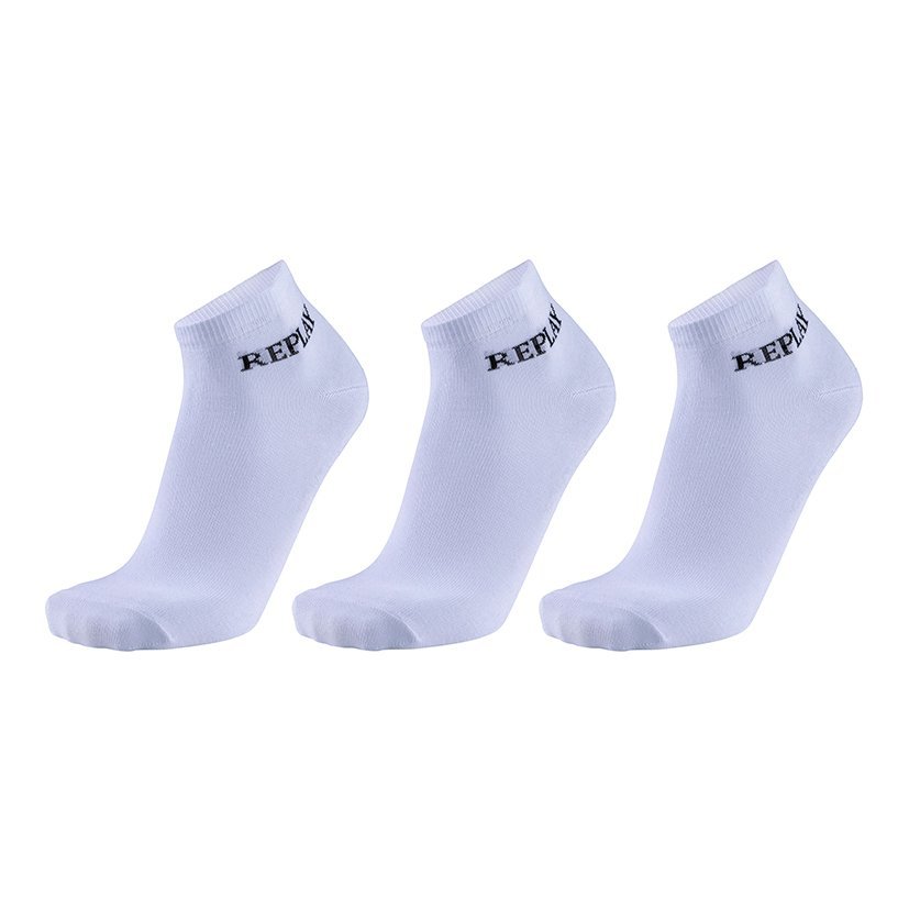 Replay Niedrigsocken im 3er-Pack, Black/Castlerock 35/38, RP100629