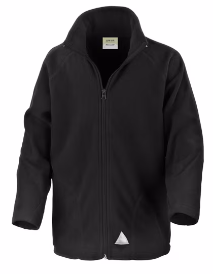 Result Core Veste junior en microfibre polaire avec fermeture éclair, Navy S (6-8), RT114J