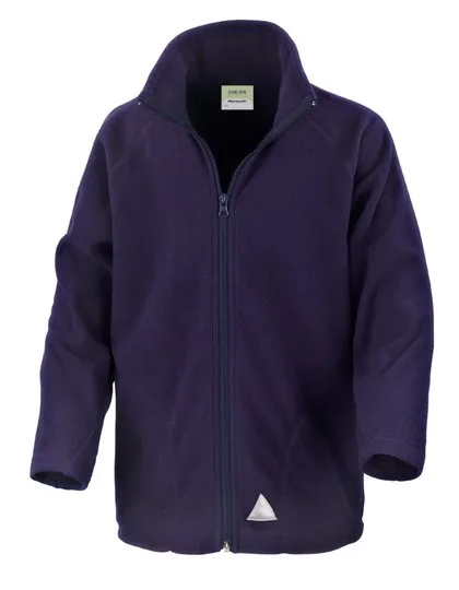 Result Core Junior Microfleece Jacket with Zip, Navy M (8-10), RT114J