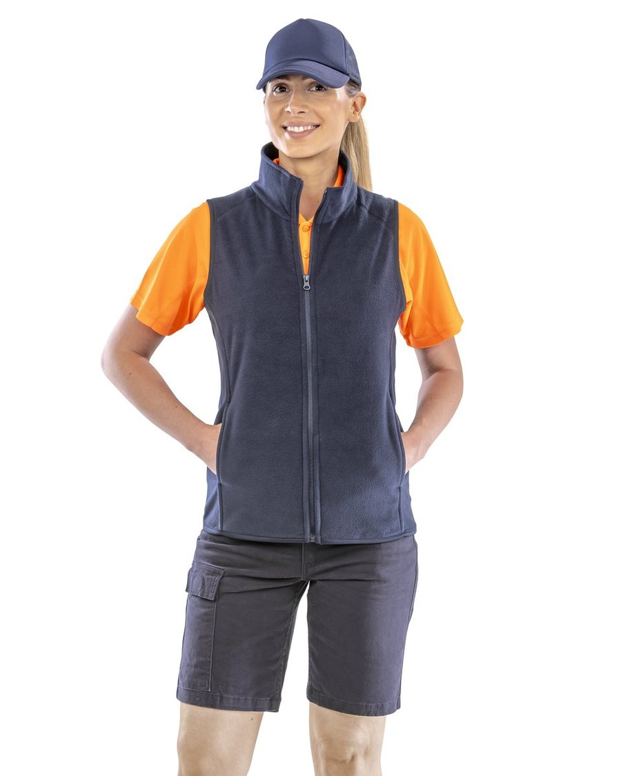 Result Core Microfleece Gilet mit Antipilling-Ausrüstung, Forest M, RT1160