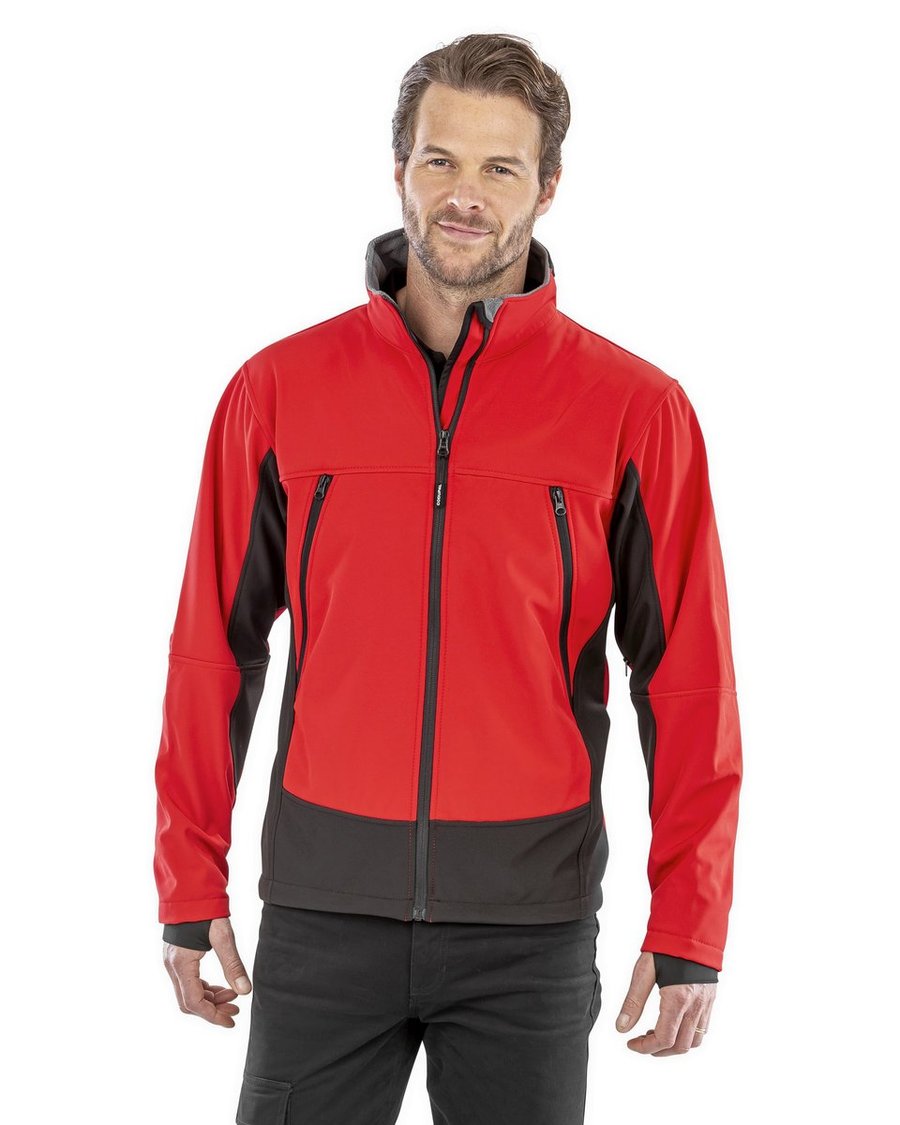Result Activity Softshell Jacke mit Fleece, Navy/Black S, RT120