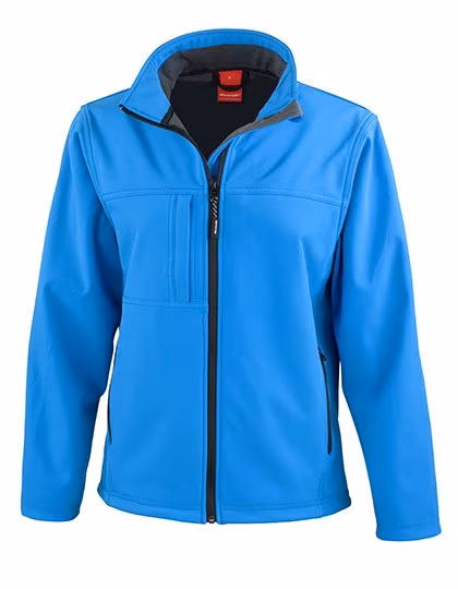 Result Soft Shell Jacke mit Microfleece für Damen, Black L, RT121F
