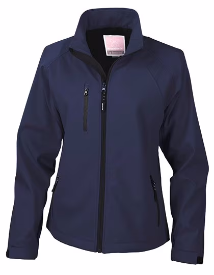 Result Softshelljacke mit 2-Wege-Stretch für Damen, Navy M, RT128F