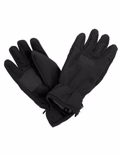 Result Winter Essentials Wasserdichte Sporthandschuhe mit Handgelenkschutz, Black/Black S, RT134X