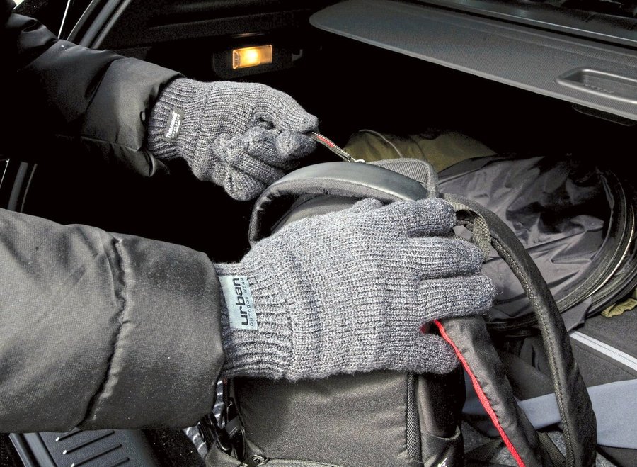 Result Winter Essentials Klassische Thinsulate™ Fleecehandschuhe, gefüttert, Black L/XL, RT147X
