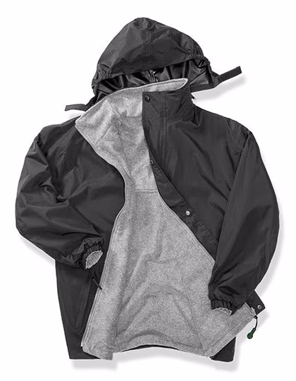 Giacca reversibile con interno in pile