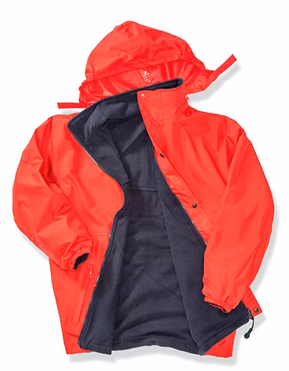 Giacca reversibile con interno in pile