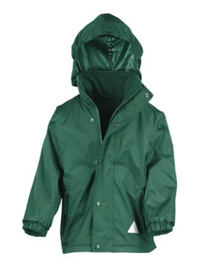 Wendbare Fleecejacke für Kinder, wasserdicht
