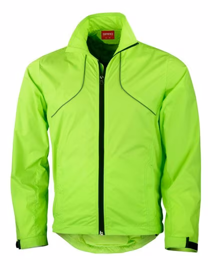 SPIRO Waterproof Trail & Track Jacket Neon Lime, Neon Lime L, RT185X