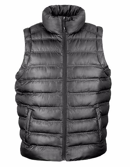 Result Gilet imbottito da Uomo con collo alto, Navy XL, RT193