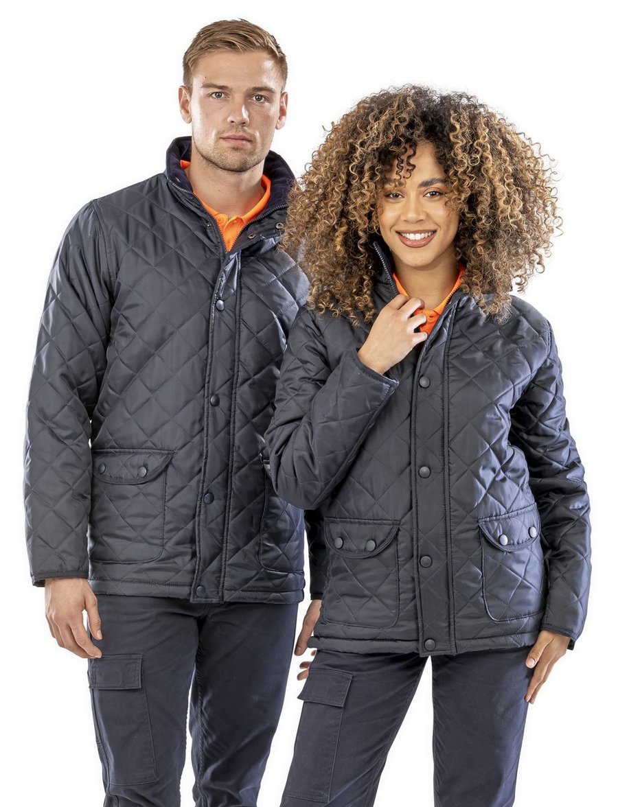 Result Cheltenham Jacke, wasserabweisend, Steppung, Black S, RT195X