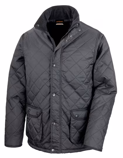 Result Veste Cheltenham, déperlante, matelassée, Navy L, RT195X
