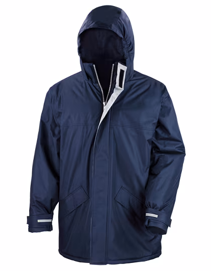 Result Core Parka invernale impermeabile con Cappuccio, Navy S, RT207