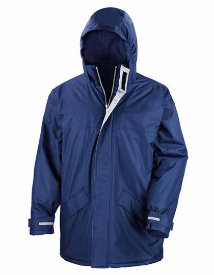Result Core Parka invernale impermeabile con Cappuccio, Royal XL, RT207