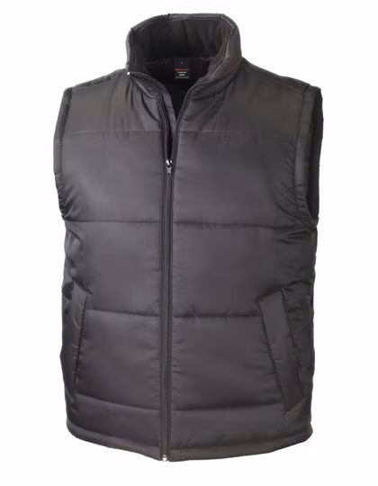 Result Core Bodywarmer déperlant avec fermeture éclair, Black S, RT208