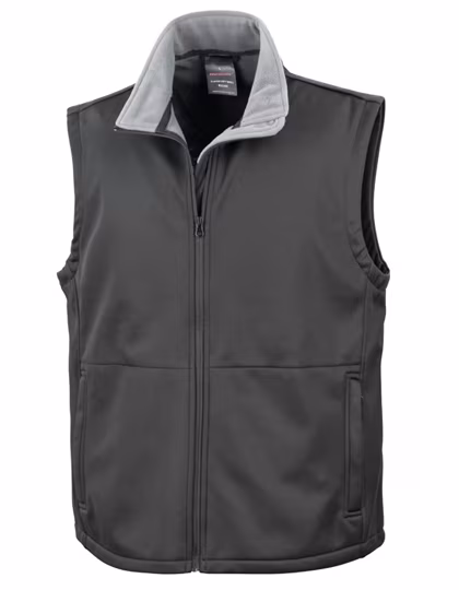 Result Core Gilet Soft Shell con Stretch 4-vie, Black XL, RT214X