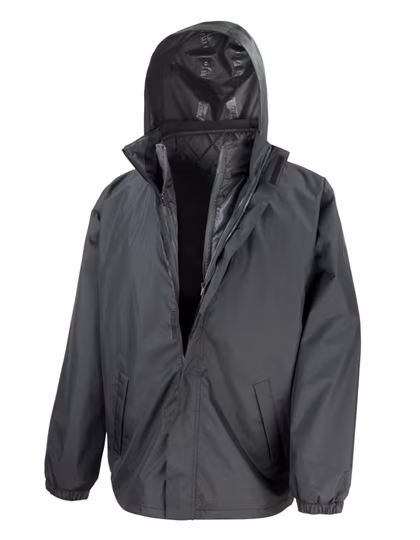 Result Core Veste 3-en-1 avec gilet matelassé, Navy M, RT215X