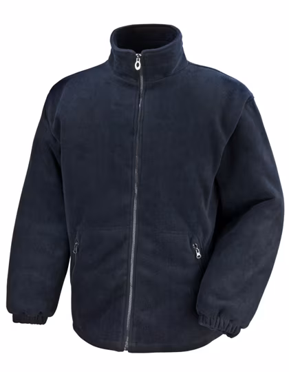 Result Core Giacca in Pile Polartherm™ con Zip, Black 4XL, RT219X