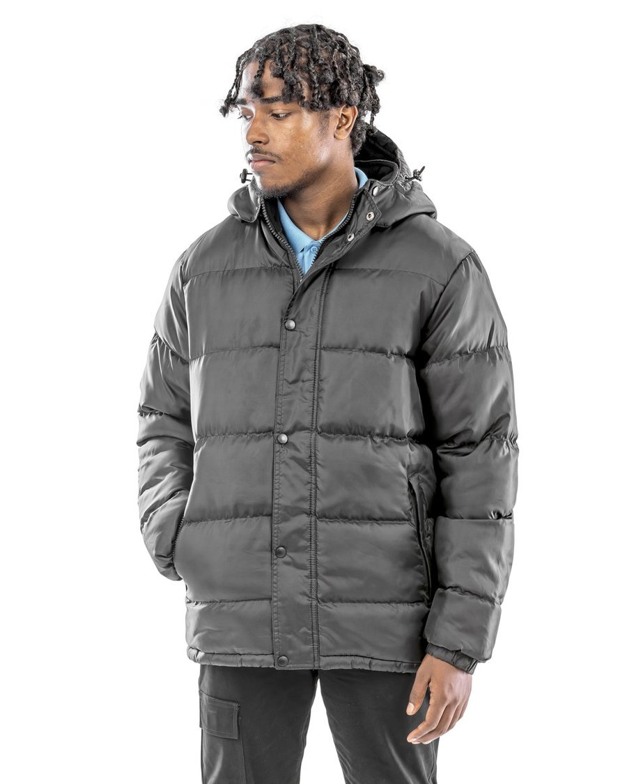 Result Core Nova Lux Wattierte Jacke mit Kapuze, Navy XL, RT222