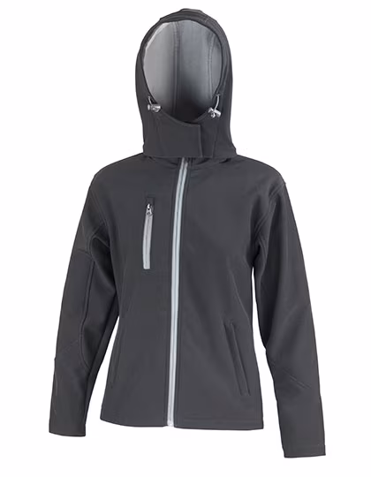 Result Core Drei-Lagen Softshell-Jacke mit Kapuze, Navy/Royal XS, RT230F