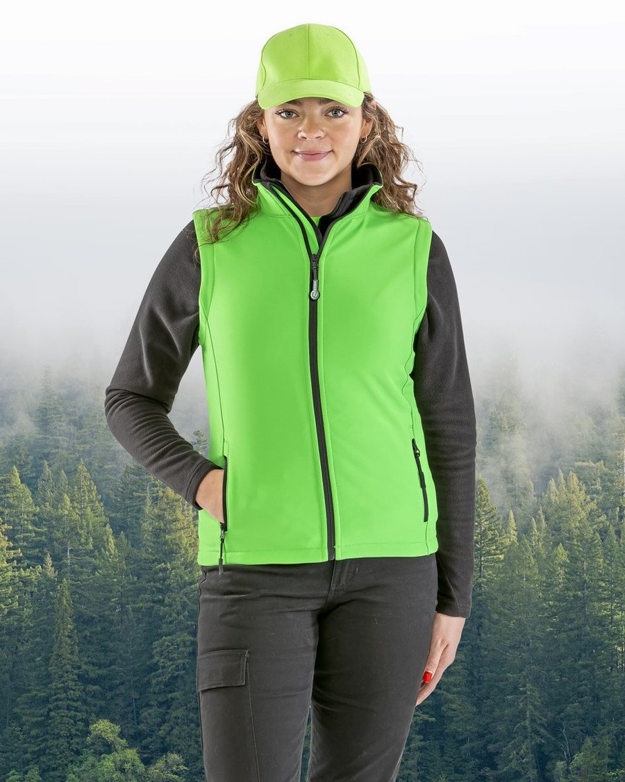 Result Core Soft Shell Bodywarmer mit Ziernähten für Damen, Navy/Navy L, RT232F
