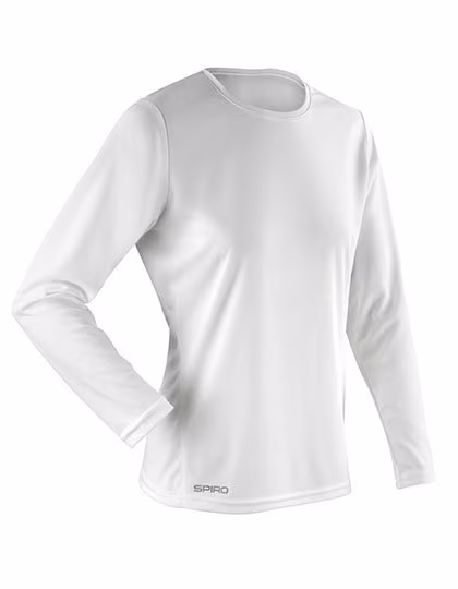 SPIRO Women´s Quick Dry Shirt White S (36) (RT254F), RT254F