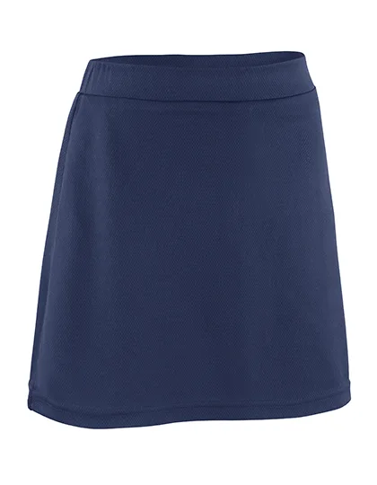 SPIRO Junior Skort mit integriertem Sport Pant, Navy L (9-10), RT261J