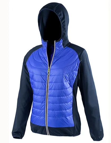 SPIRO Fitnessjacke Zero Gravity, atmungsaktiv für Damen, Royal/Navy XS (34), RT268F