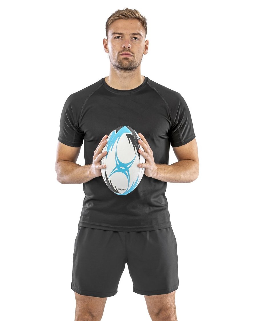 SPIRO Impact Aircool Performance Tee Navy XL (RT287), RT287