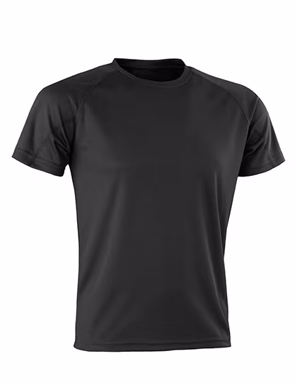 SPIRO Impact Aircool Performance Tee Black XL (RT287), RT287