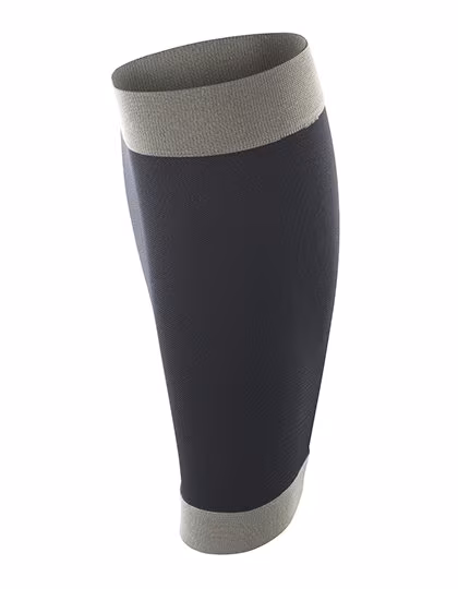 SPIRO Wadenkompressionsärmel mit 360-Grad-Kompression, Orange/Grey XS (1), RT290